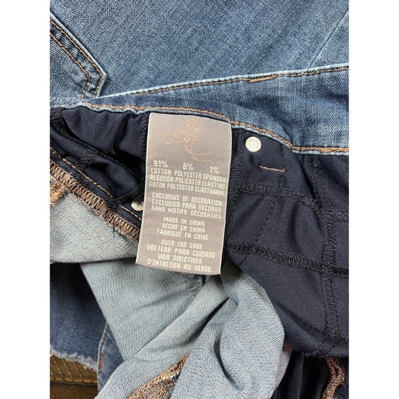 Melissa McCarthy High Rise Skinny Seven Jeans, Slimming Silhouette Size 16W - Picture 8 of 8